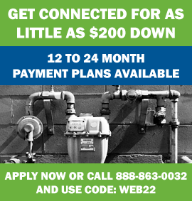 Get Connected for as Little as $200 Down